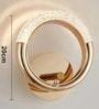 Luxury Crystal Ring Wall Light