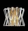 Luxury Crystal Wall Light   Modern Geometric Design in Gold & Clear