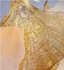 Luxury Ginkgo Leaf Chandelier   White & Gold | Dia : 60 cm