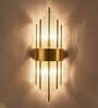 Luxury Gold & Crystal Rod Wall Light