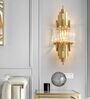 Luxury Gold Crystal Wall Light