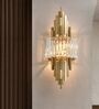 Luxury Gold Crystal Wall Light