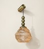 Luxury Gold Glass Pendant Wall Light