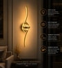 Luxury Gold LED Wall Light