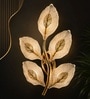 Luxury Golden Leaf Wall Light