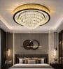 Luxury Round Crystal Ceiling Chandelier   Dia 80 cm