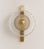 Luxury Round Crystal Glass Wall Light