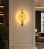 Luxury Round Crystal Glass Wall Light