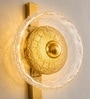 Luxury Round Crystal Glass Wall Light