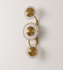 Luxury Triple-Ring Golden LED Wall Light