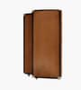 Luxury Faux Leather Bar Cabinet in Brown Colour