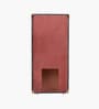 Luxury Leatherette Vintage Bar Cabinet in Maroon Colour