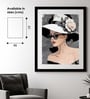 Luxury Vogue Portrait Printed Aclyric Wall Art