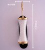 Luxury Wall Sconce with Crystal Glass Shade and Gold Accents
