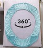 Luxury Waterproof Fitted Terry Cotton Queen Size (72x48) Mattress Protector in Sky Blue Colour