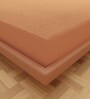 Luxury Waterproof Fitted Terry Cotton Queen Size (72x66) Mattress Protector in Golden Colour
