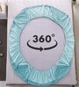 Luxury Waterproof Fitted Terry Cotton Queen Size (75x48) Mattress Protector in Sky Blue Colour