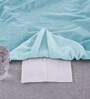 Luxury Waterproof Fitted Terry Cotton Queen Size (78x60) Mattress Protector in Sky Blue Colour