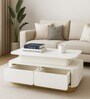 Luzelena Wooden MDF Coffee Table In PU & Lacquer Die Finish