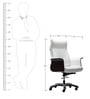 Luzo Premium Office Chair in White Colour