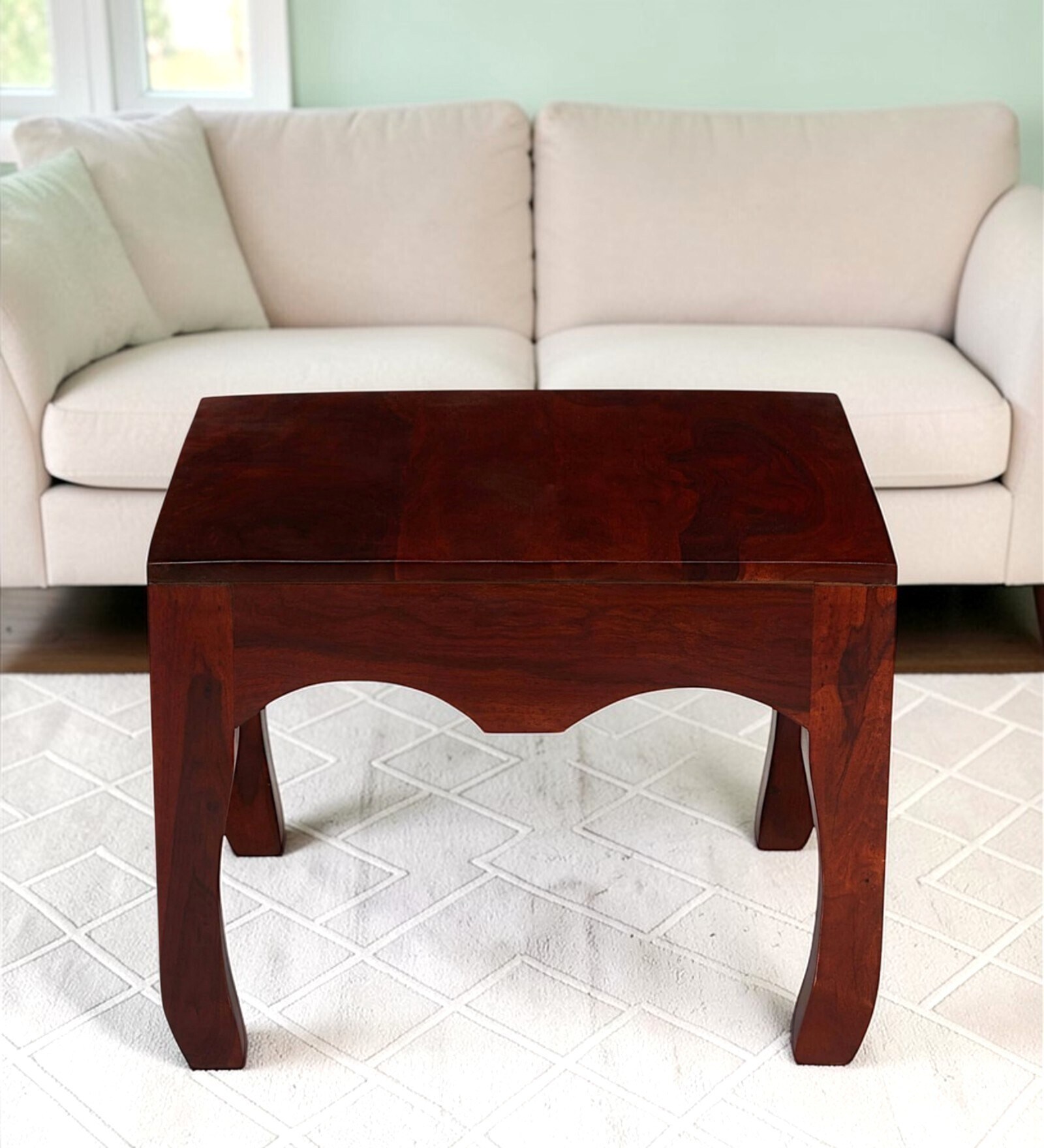 Lyon Coffee Table In Honey Finish