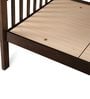 Lydia Solid Wood Bunk Bed in Cappuccino Finish