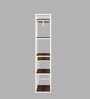 Lyla Writing Table In Dark Acazia & Cream Color Finish