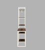 Lyla Writing Table In Dark Acazia & Cream Color Finish
