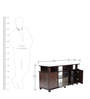 Lynton TV Console for TVs upto 40 Inches in Brown Colour