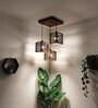Lyon Brown Solid Wood Cluster Hanging Light