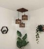 Lyon Brown Solid Wood Cluster Hanging Light