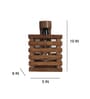 Lyon Brown Solid Wood Wall Sconces