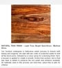 Lyon Coffee Table In Natural Teak Finish