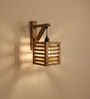 Lyon Wooden Novelty Wall Light (Natural Wood)