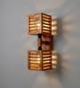 Lyon Wooden Novelty Wall Light (Natural Wood)
