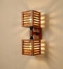 Lyon Wooden Novelty Wall Light (Natural Wood)