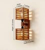 Lyon Wooden Novelty Wall Light (Natural Wood)