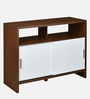 Lyra Crockery Unit  in Urban Walnut Finish with Shelves