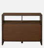 Lyra Crockery Unit  in Urban Walnut Finish with Shelves