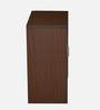 Lyra Crockery Unit  in Urban Walnut Finish with Shelves