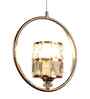 Lyra Gold Iron Hanging Light | E27 holder | without Bulb | Eliante