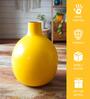 Lyra Yellow Iron Vase