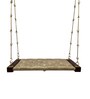 M-18 Solid Wood Swing in White Colour