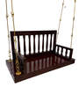 M 21 Bansiya Solid Wood Swing in Brown & Silver Colour