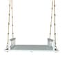 M-25 Bansiya Solid Wood Swing in White Colour