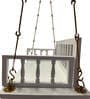M-29 Solid Wood Swing in White Colour