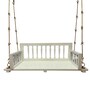 M-29 Solid Wood Swing in White Colour