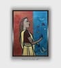 M. F Canvas Framed Wall Painting