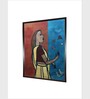 M. F Canvas Framed Wall Painting