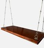 M-12 Solid Wood Swing in Brown Colour